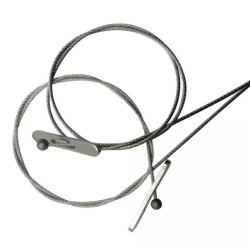 GeckoTeq Cross Anchor 40x5,9x1,5mm incl. steel wire 200cm