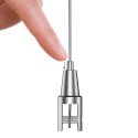 GeckoTeq Top Clamp Self-locking clamp for glass panels up to 10 mm - 20kg