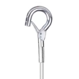 GeckoTeq 1,5mm Perlon Wire with Security Hook - 200cm