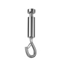 GeckoTeq Self-locking Loop Hook with safety Clip - 20kg