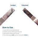 GeckoTeq Anti-Theft System Key