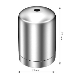 GeckoTeq 1.5mm Steel wire with nipple 300cm plus GT0735 Satin (set)