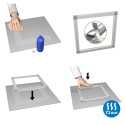 Artiteq Back Frame Photo Panel Suspension System - sans revêtement