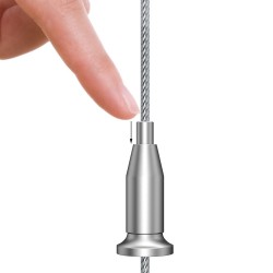 GeckoTeq Faîtière de plafond auto-freinante - 15kg