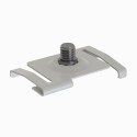 Pince métallique GeckoTeq en blanc pour plafonds suspendus - 8kg