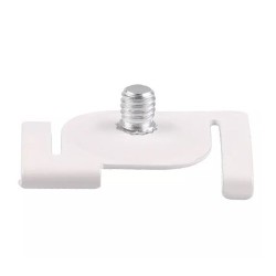 GeckoTeq metal clamp in white for suspended ceilings - 8kg