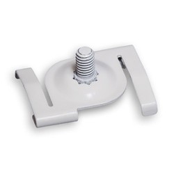 GeckoTeq metal clamp in white for suspended ceilings - 8kg