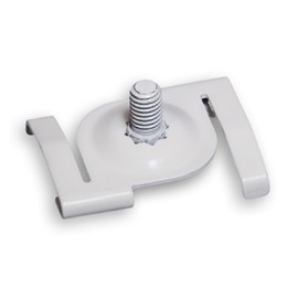 GeckoTeq metalen klem in wit voor systeemplafonds - 8kg
