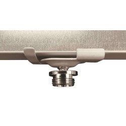 GeckoTeq metal clamp in white for suspended ceilings - 8kg