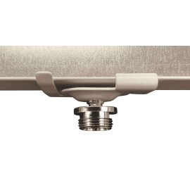 GeckoTeq metalen klem in wit voor systeemplafonds - 8kg