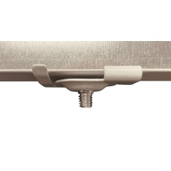 GeckoTeq metal clamp in white for suspended ceilings - 8kg