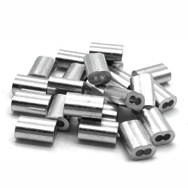 GeckoTeq Compression Bus Wire Clamp 2.0mm en noir et aluminium