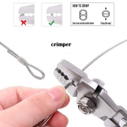 GeckoTeq Sturdy Crimping and Cutting Pliers