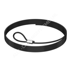 Geckoteq Steel Picture Wire Coil Black or White - 100m