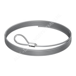 GeckoTeq Steel wire - not knottable - per 2 meters