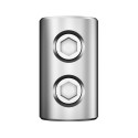 GeckoTeq Double Wire Clamp - 10kg (avec 2 vis Allen) - clé Allen incluse