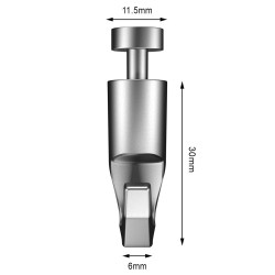 GeckoTeq Self-locking Slim-line hook – 20kg
