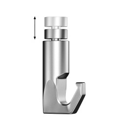 GeckoTeq Self-locking Slim-line hook – 20kg