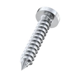 GeckoTeq Round Head Phillips Screw Stainless Steel - in 2 sizes