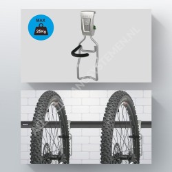 GeckoTeq Duratrax - Vertical Bicycle-Hook GSH11