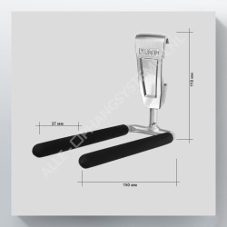 Système de suspension de skis GeckoTeq - Crochet de suspension GSH24