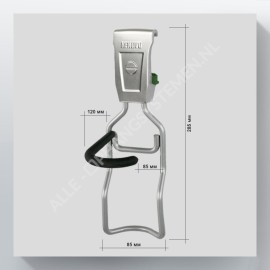 GeckoTeq Fiets Ophangsysteem Set voor 5 Fietsen - GSH114