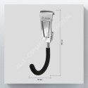 GeckoTeq Gereedschap Ophangsysteem Set voor 4 stuks gereedschap - GSH116