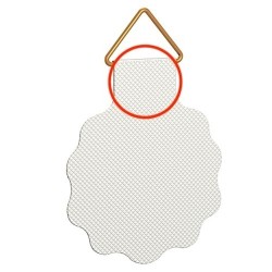 GeckoTeq Adhesive Hanger - 30mm