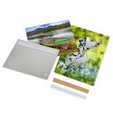 GeckoTeq Cleat Z Bar Self-Adhesive Hanging Rail - per set of 2