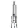 GeckoTeq - Self-locking wire clamp incl. wire divider - 20kg