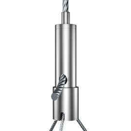 Geckoteq Serre-fil auto-freinant avec base séparatrice - 20kg