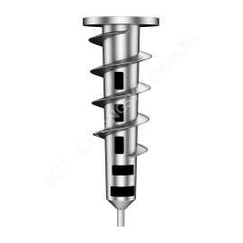 Ancrage spiralé à visser Geckoteq avec Gripper