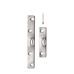 GeckoTeq Crochet de suspension petit (2 trous) chacun