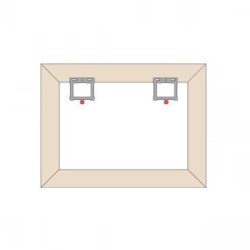 Spieraam hanger (incl schroefjes)