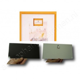 GeckoTeq Magnetic Picture Hooks white