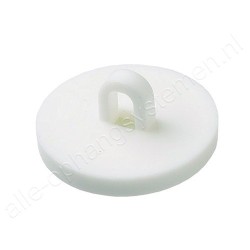 GeckoTeq Adhesive Ceiling Eye white - 20mm - per one
