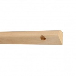 GeckoTeq All Wooden Gallery Wall Picture Rail 200cm