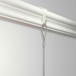 GeckoTeq All Wooden Gallery Wall Picture Rail 200cm