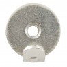 GeckoTeq Heavy Duty crochets muraux 1 trou nickelé - 40kg