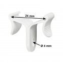 GeckoTeq Ceiling clip White Plastic - 5kg