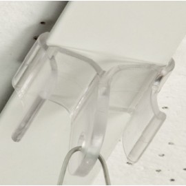 GeckoTeq Ceiling clip Clear Plastic - 5kg