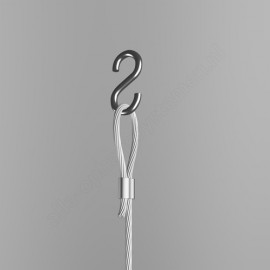 Geckoteq Ceiling clip white metal - 7kg