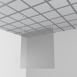 GeckoTeq Ceiling clip Clear Plastic - 5kg