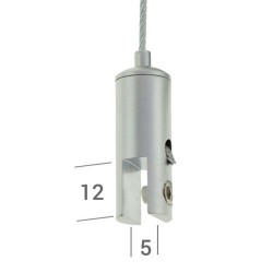 GeckoTeq ratchet panel clamp for panels up to 5mm - 10kg
