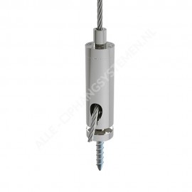GeckoTeq Self-locking wire clamp with screw option - 20kg