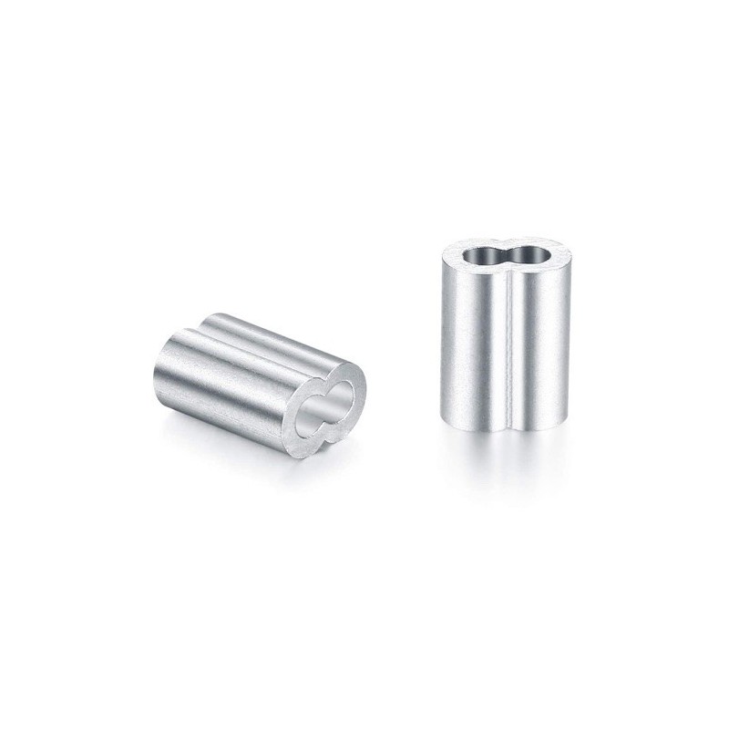 GeckoTeq Wire clamp 2.0mm in black and alu