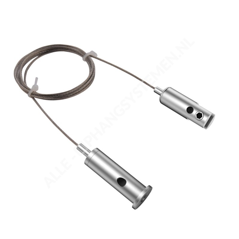 GeckoTeq Système de câble à came de plafond autobloquant 6 mm - 20 kg