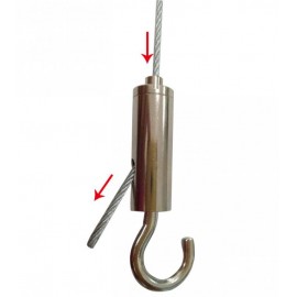 GeckoTeq LED & Acoustics Panel Hanging Kit 22 - Steel 15kg