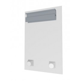 GeckoTeq set van 2 PVC bumpers hoog - 20 x 20 x 13,5 mm