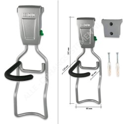 GeckoTeq Duratrax - Vertical Bicycle-Hook GSH11